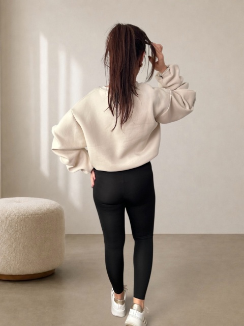 Bawełniana bluza REMY beżowa